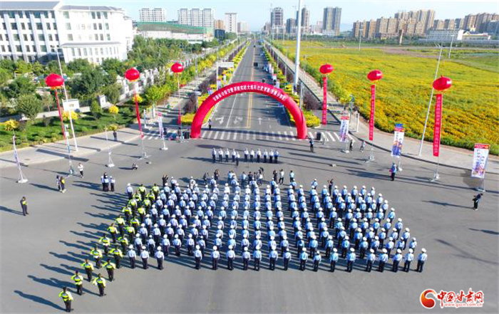 甘肅公安交警系統(tǒng)實戰(zhàn)大練兵比武競賽張掖賽區(qū)開賽（視頻）