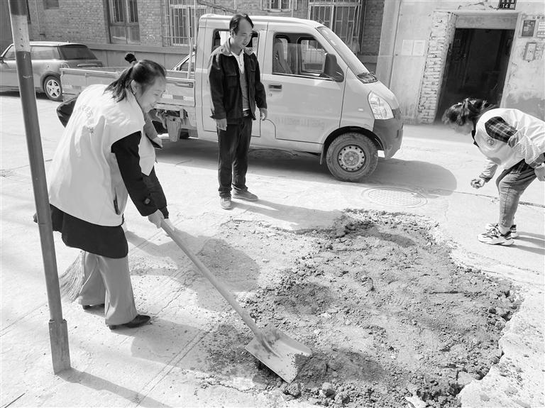 蘭州龔家灣街道民樂路社區“民熙橋”工程：架起為民服務的“連心橋”