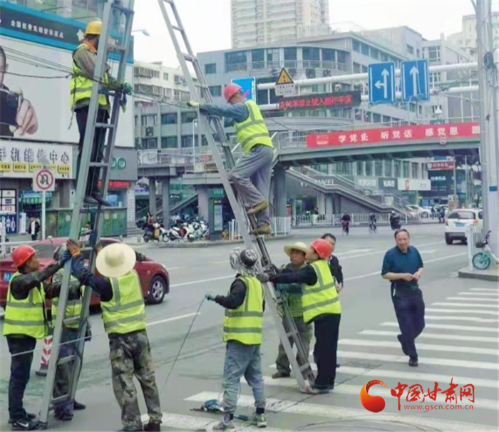 西固區城市管理局開展建筑工地專項整治