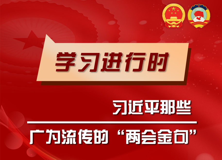 【2022全國兩會】海報丨習近平那些廣為流傳的“兩會金句”