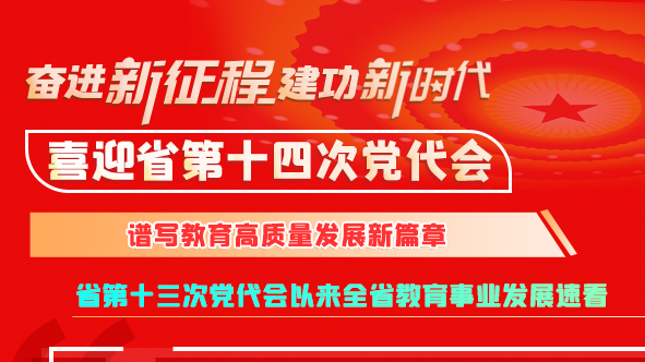 【奮進(jìn)新征程 建功新時(shí)代 喜迎省第十四次黨代會(huì)】甘肅：譜寫(xiě)教育高質(zhì)量發(fā)展新篇章